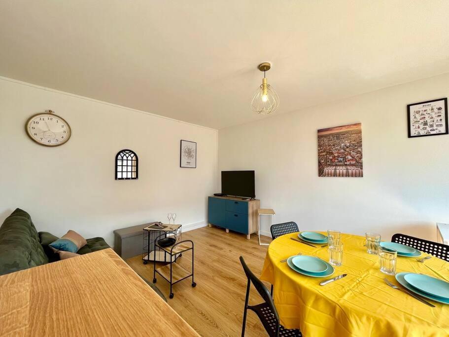 Appartement Dom' - Proche Arena Boulingrin à Reims Extérieur photo