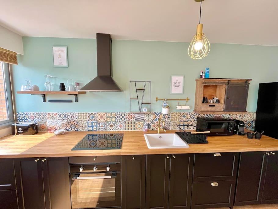 Appartement Dom' - Proche Arena Boulingrin à Reims Extérieur photo